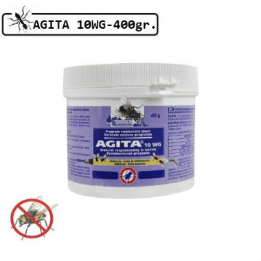 Insecticid impotriva mustelor AGITA 10WG - 400gr.
