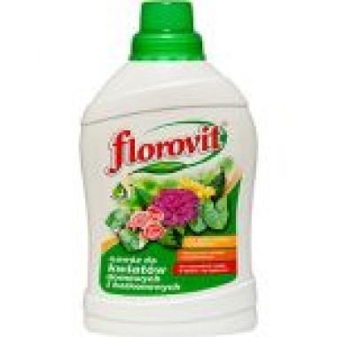 Florovit ingrasamant specializat lichid pentru plante de ghiveci si flori de balcon 0.25L.